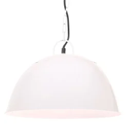 vidaXL Lámpara colgante vintage 25 W blanca redonda 41 cm E27 Blanco Sale