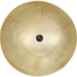 vidaXL Iluminación-Lámpara colgante vintage redonda 25 W latón 41 cm E27