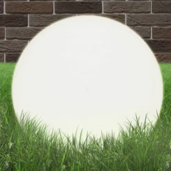 vidaXL Lámpara de bola LED esférica 50 cm PMMA Clearance