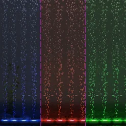 vidaXL Productos Para Mascotas-Lámpara de burbujas de acuario RGB 48 cm