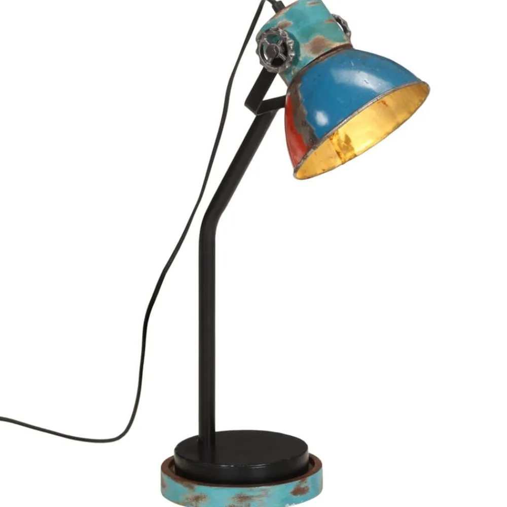vidaXL Iluminación-Lámpara de escritorio de colores 25 W E27 18x18x60 cm