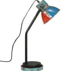 vidaXL Iluminación-Lámpara de escritorio de colores 25 W E27 18x18x60 cm