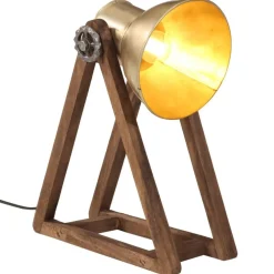 vidaXL Iluminación-Lámpara de escritorio latón vintage 25 W E27 30x17x40 cm