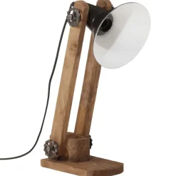 vidaXL Iluminación-Lámpara de escritorio negra 25 W E27 23x13x52 cm