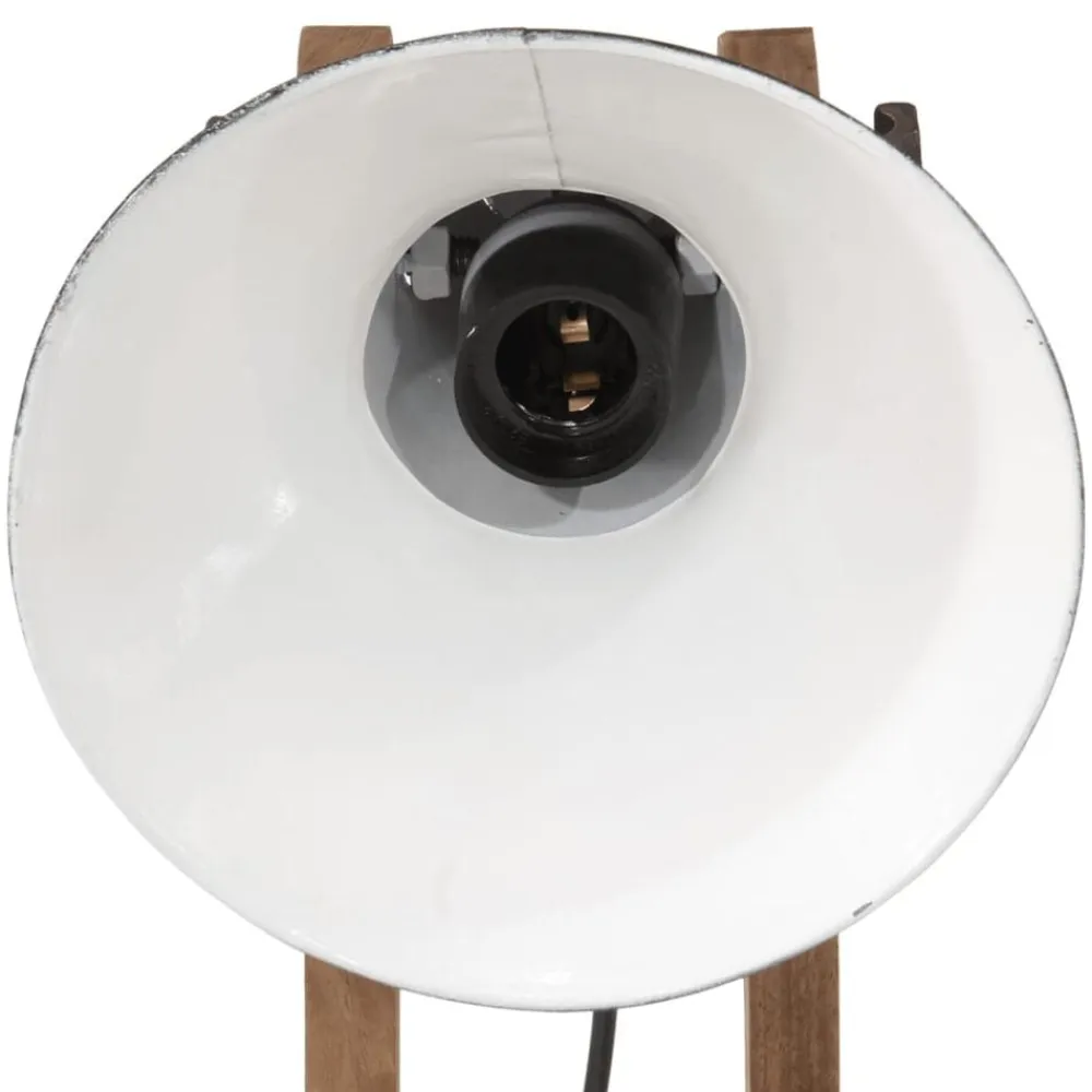 vidaXL Iluminación-Lámpara de escritorio negra 25 W E27 23x13x52 cm