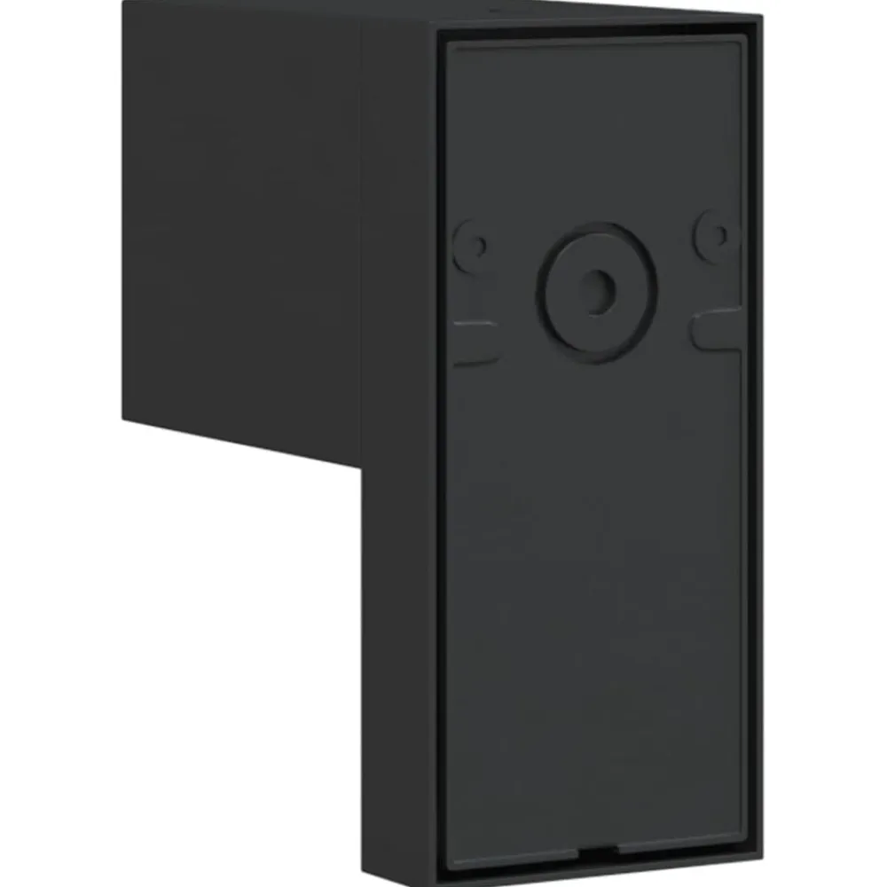 vidaXL Lámpara de exterior con sensor aluminio fundido a presión negro Clearance