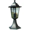 vidaXL Iluminación-Lámpara de jardín aluminio verde/negro