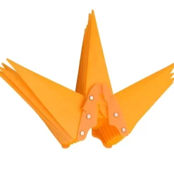 vidaXL Lámpara de Navidad con LED plegable amarilla 57 cm Amarillo Best