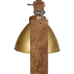 vidaXL Iluminación-Lámpara de pared 25 W E27 latón vintage