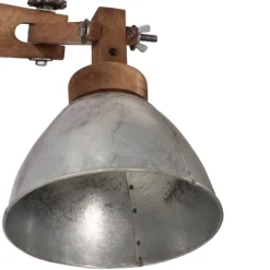 vidaXL Lámpara de pared 25 W E27 plateado vintage Clearance