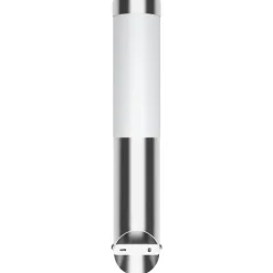 vidaXL Iluminación-Lámpara de pared acero inoxidable impermeable 60 W