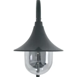 vidaXL Iluminación-Lámpara de pared de jardín aluminio E27 42 cm