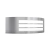 vidaXL Iluminación-Lámpara de pared de exterior acero inoxidable