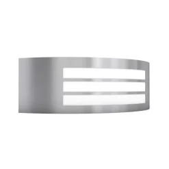 vidaXL Iluminación-Lámpara de pared de exterior acero inoxidable