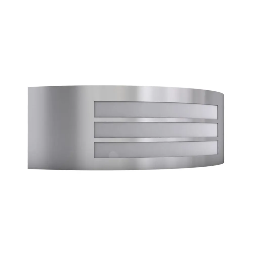 vidaXL Iluminación-Lámpara de pared de exterior acero inoxidable