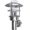 vidaXL Lámpara de pared de exterior de acero inoxidable Clearance