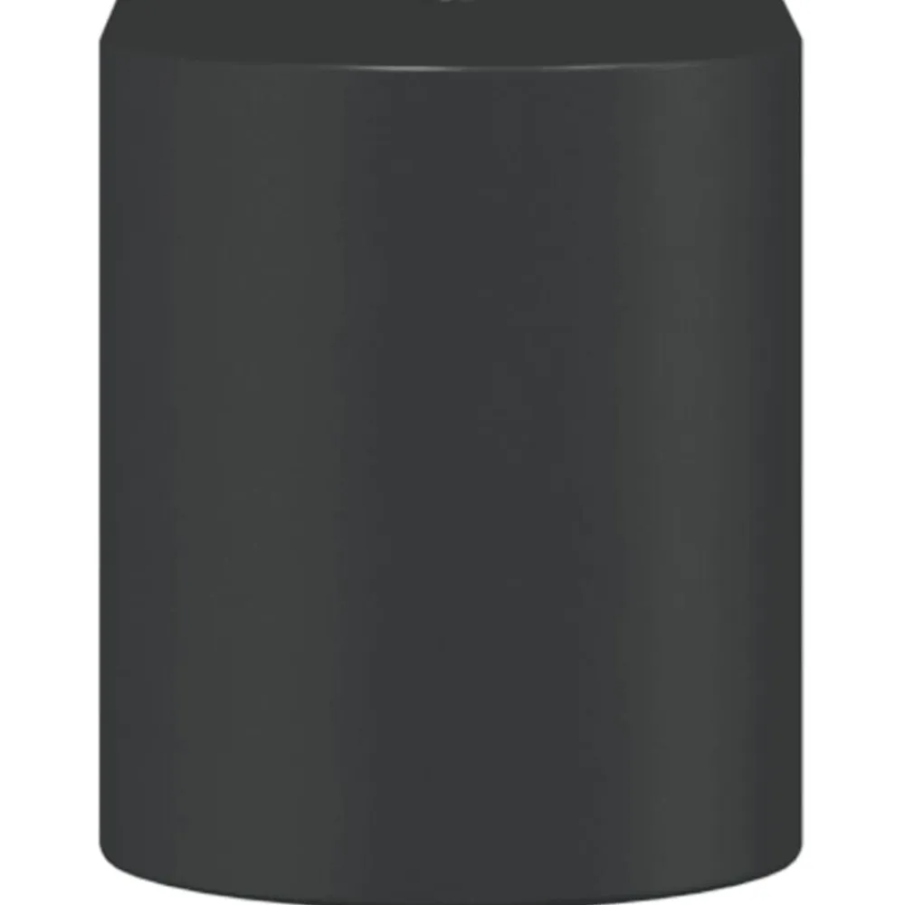 vidaXL Lámpara de pared de exterior aluminio fundido negro