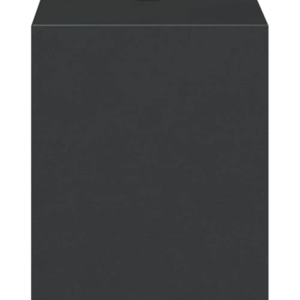 vidaXL Lámpara de pared de exterior aluminio fundido negro
