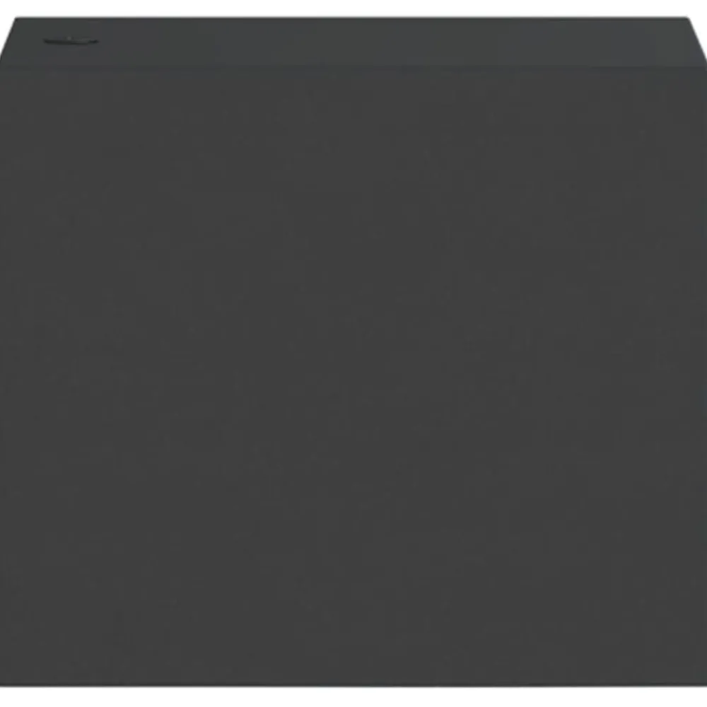 vidaXL Lámpara de pared de exterior aluminio fundido negro