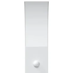 vidaXL Lámpara de pared de exterior LED con sensor aluminio Blanco Online