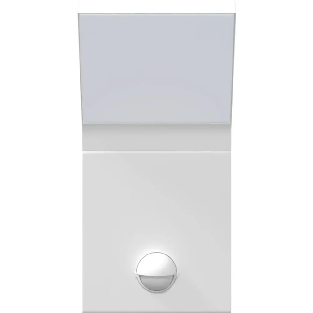 vidaXL Iluminación-Lámpara de pared de exterior LED con sensor aluminio