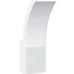vidaXL Lámpara de pared LED de exterior aluminio fundido Blanco Hot