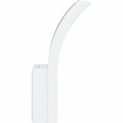 vidaXL Lámpara de pared LED de exterior aluminio fundido Blanco Hot