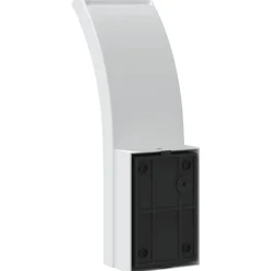vidaXL Lámpara de pared LED de exterior aluminio fundido Blanco Hot