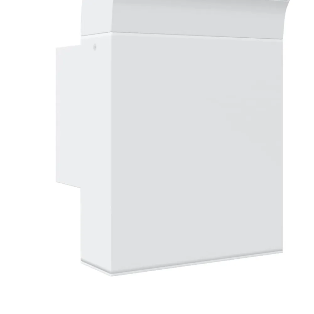 vidaXL Iluminación-Lámpara de pared LED de exterior aluminio fundido
