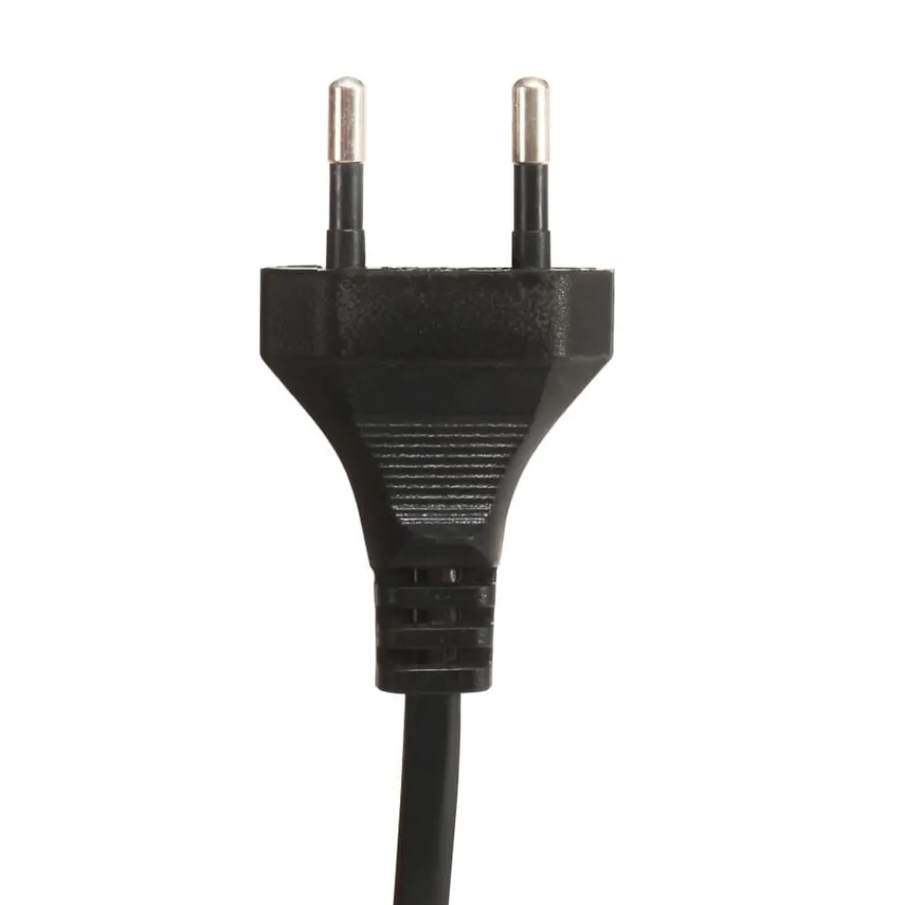 vidaXL Iluminación-Lámpara de pie 2 pantallas plateada hierro fundido E27
