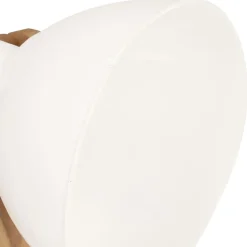 vidaXL Iluminación-Lámpara de pie 3 piezas madera maciza de mango E27