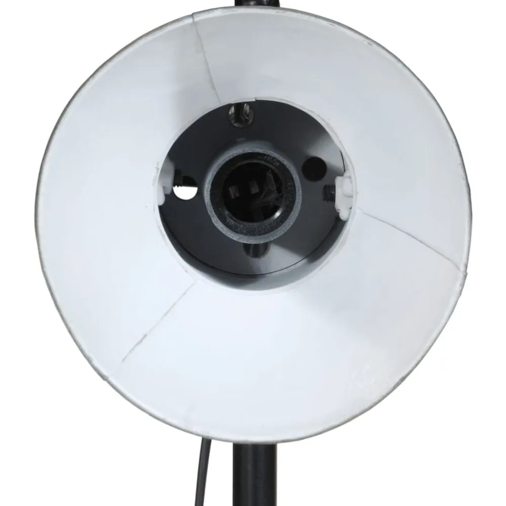 vidaXL Iluminación-Lámpara de pie desgastado 25 W E27 25x25x90/140 cm