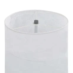 vidaXL Iluminación-Lámpara de pie con soporte blanco E27 121 cm