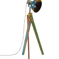 vidaXL Iluminación-Lámpara de pie de colores 25 W E27 45x45x120 cm