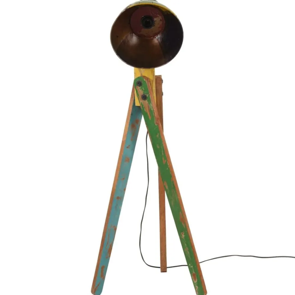 vidaXL Iluminación-Lámpara de pie de colores 25 W E27 45x45x120 cm