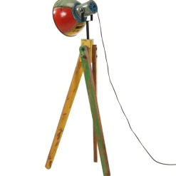 vidaXL Iluminación-Lámpara de pie de colores 25 W E27 45x45x120 cm