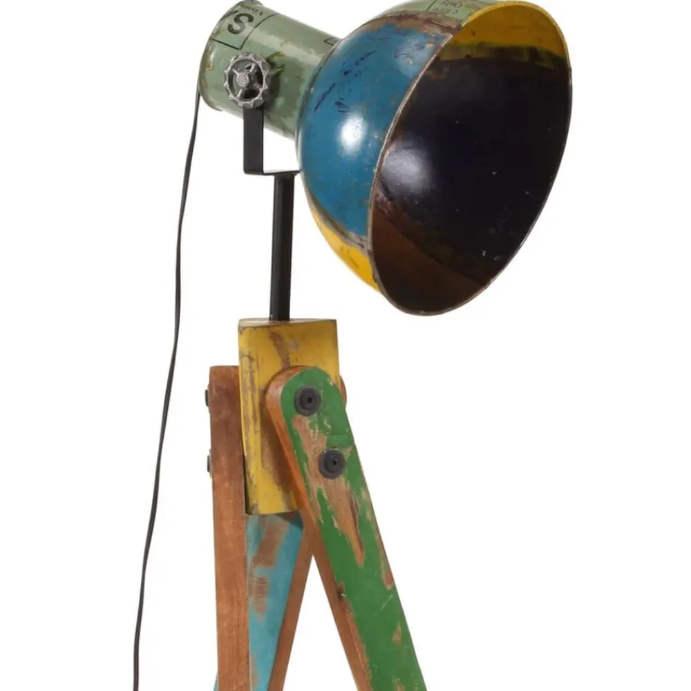 vidaXL Iluminación-Lámpara de pie de colores 25 W E27 45x45x120 cm