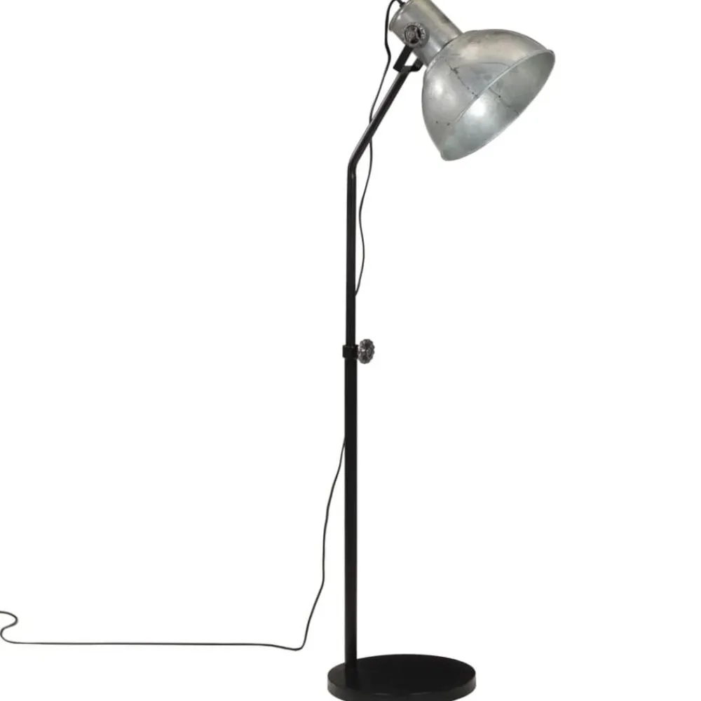 vidaXL Iluminación-Lámpara de pie vintage 25 W E27 30x30x90-150 cm
