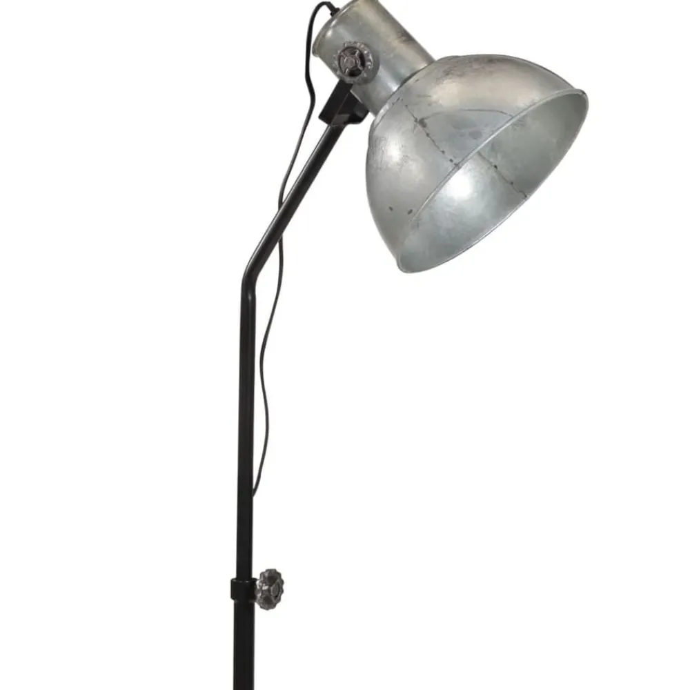 vidaXL Iluminación-Lámpara de pie vintage 25 W E27 30x30x90-150 cm