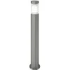 vidaXL Iluminación-Lámpara de poste de jardín acero inoxidable