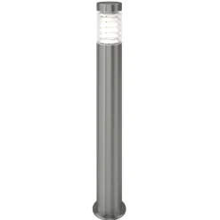 vidaXL Iluminación-Lámpara de poste de jardín acero inoxidable