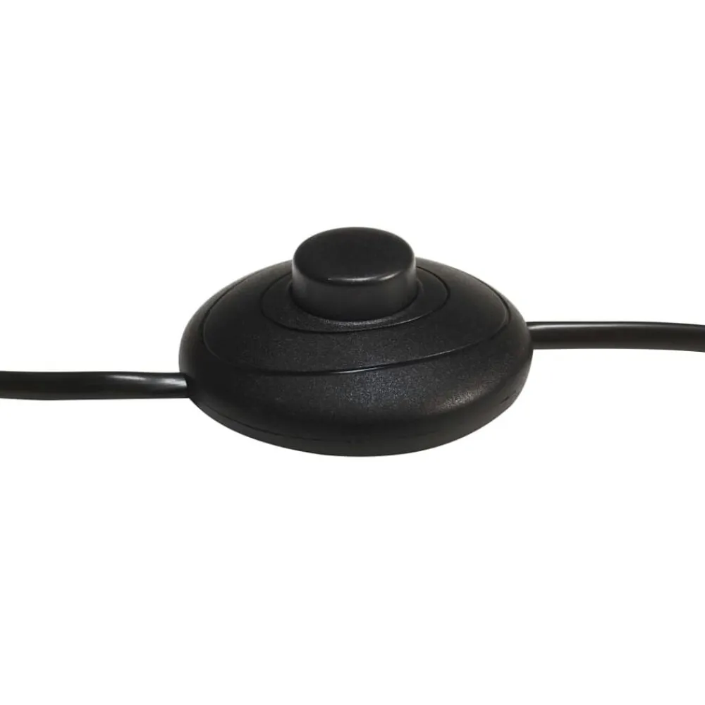 vidaXL Lámpara de suelo con trípode madera maciza mango negro 171 cm Best