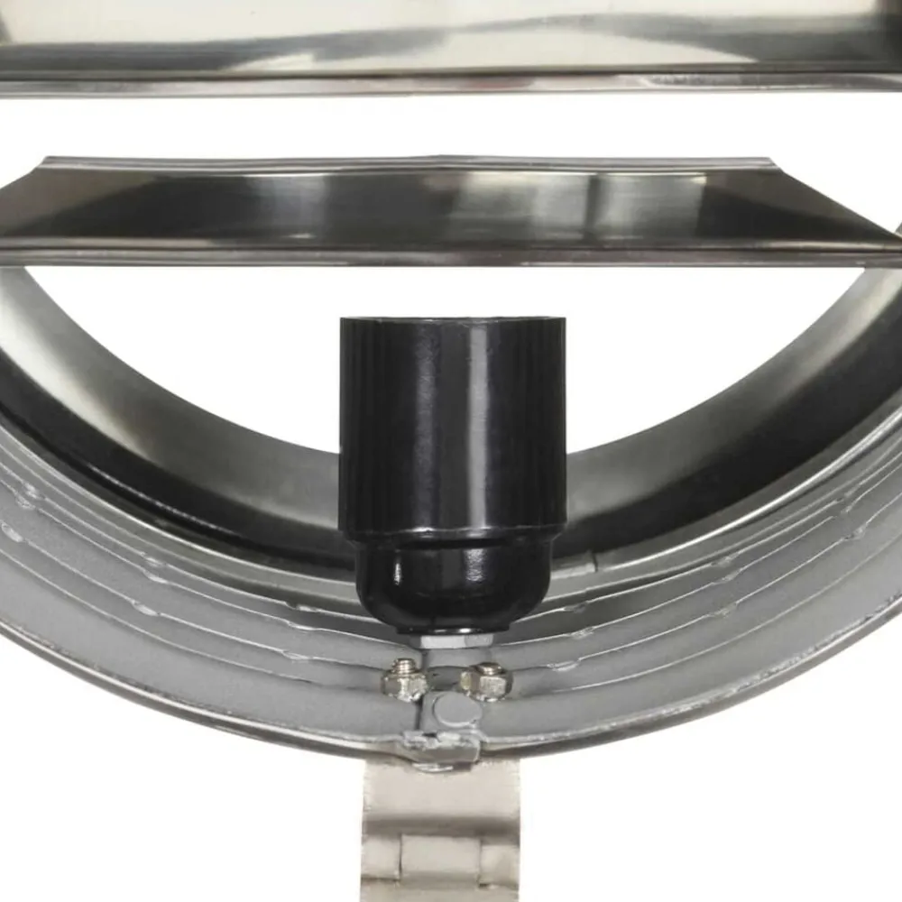 vidaXL Iluminación-Lámpara de suelo con trípode madera maciza de mango 165 cm