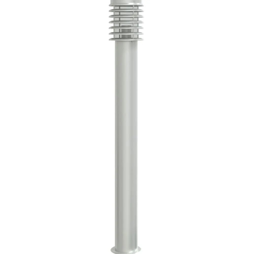 vidaXL Iluminación-Lámpara de suelo de exterior acero inoxidable 110 cm