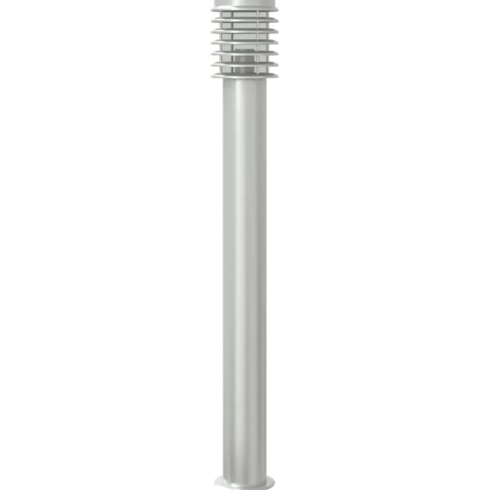 vidaXL Iluminación-Lámpara de suelo de exterior acero inoxidable 110 cm