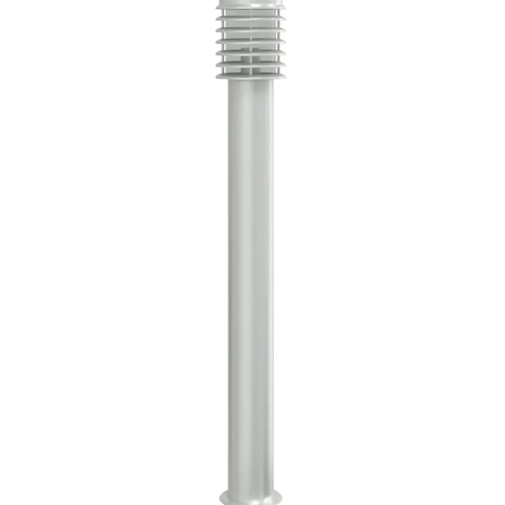vidaXL Iluminación-Lámpara de suelo de exterior acero inoxidable 110 cm