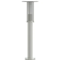 vidaXL Iluminación-Lámpara de suelo de exterior acero inoxidable 60 cm