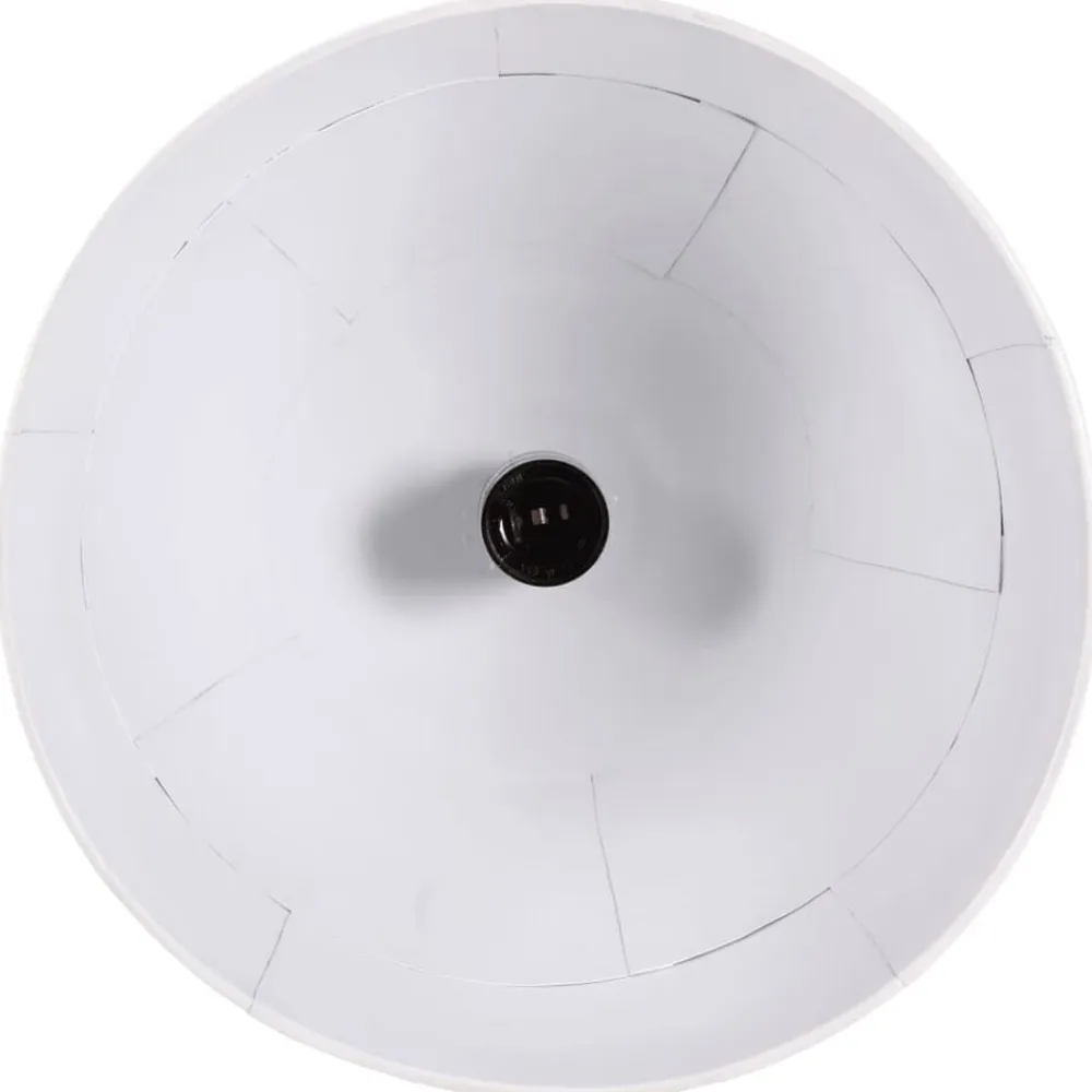 vidaXL Lámpara de techo blanca 25 W E27 29x18x85 cm Blanco Outlet