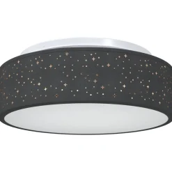 vidaXL Iluminación-Lámpara de techo con focos 38 x 38 x 13,5 cm tela
