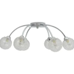 vidaXL Iluminación-Lámpara de techo con 6 bombillas LED G9 240 W
